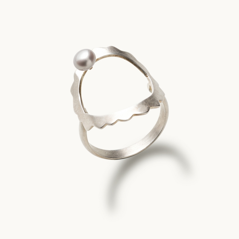 Δαχτυλίδι με μαργαριτάρι