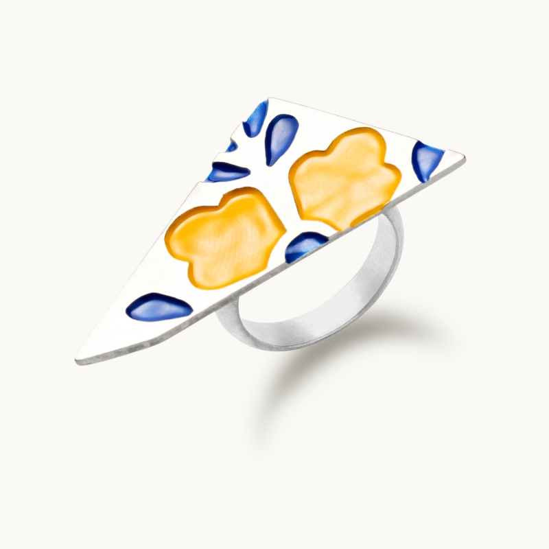 Δαχτυλίδι με σμάλτο