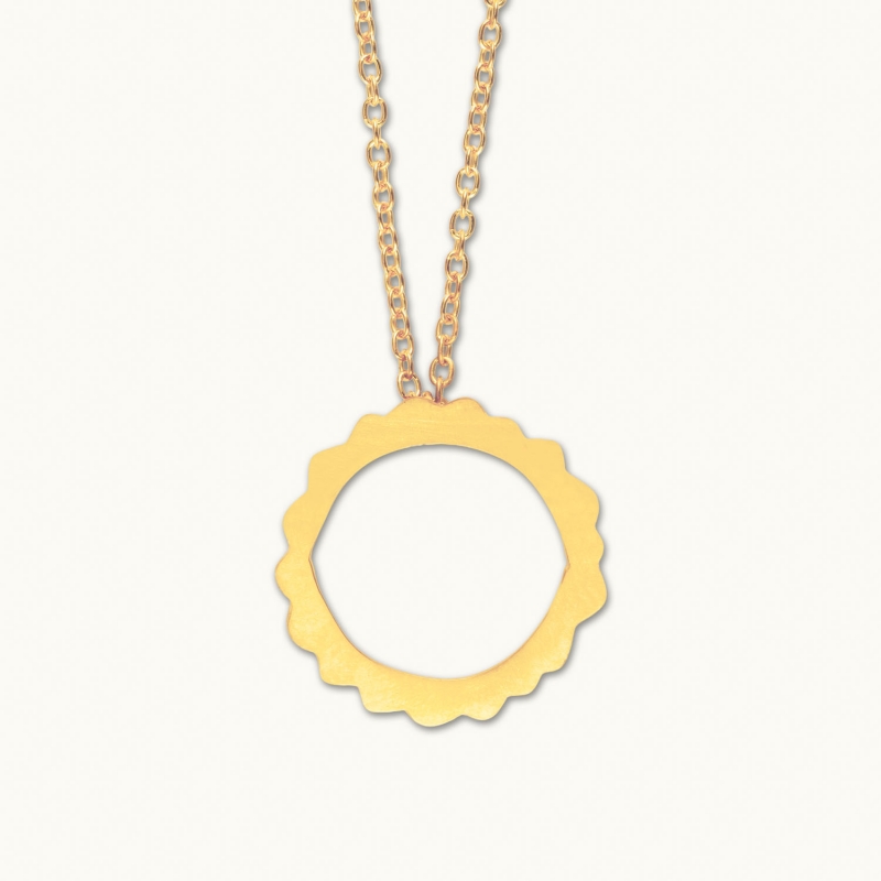 Κολιέ Δαντελωτός κύκλος